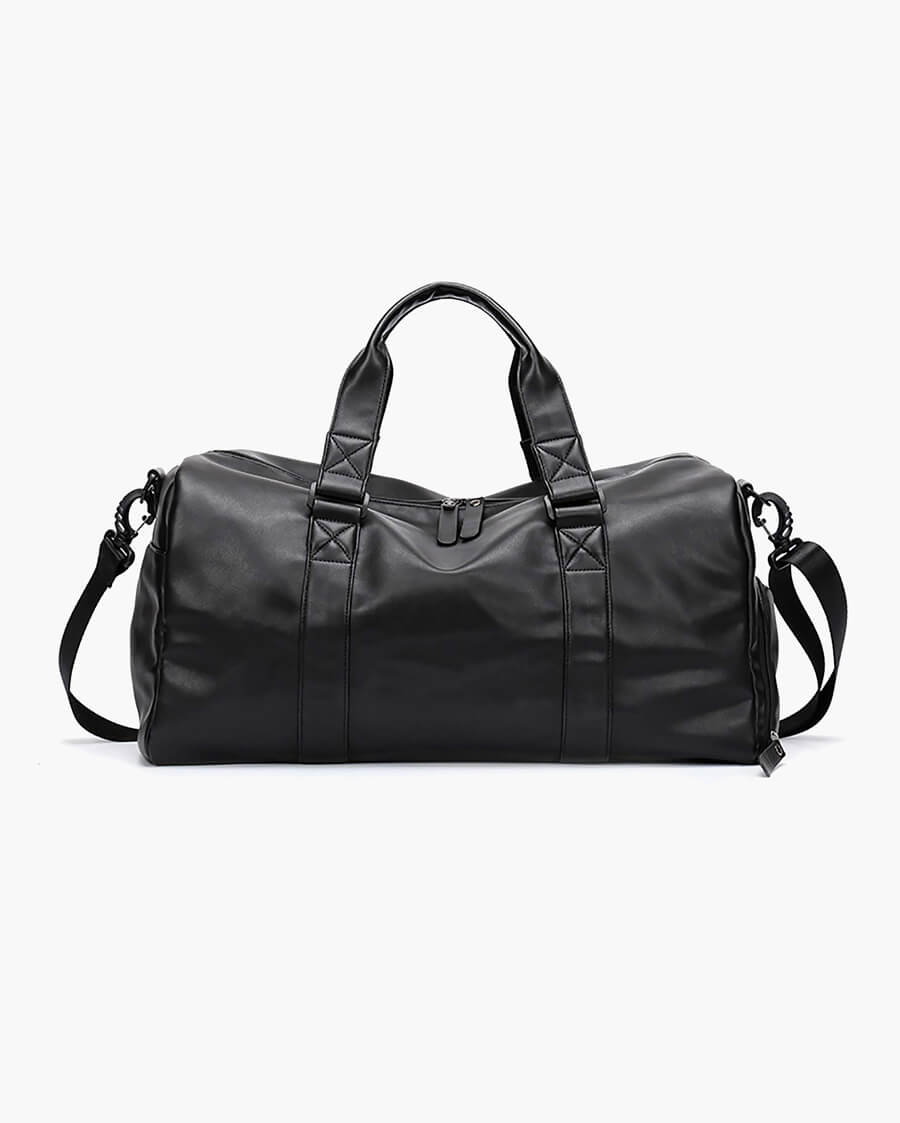 Sports Travel Leather Duffle Bag