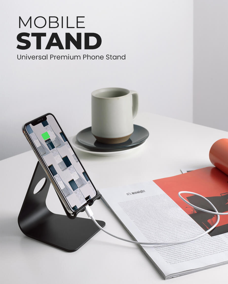 Universal Aluminium Cell Phone Mobile Stand