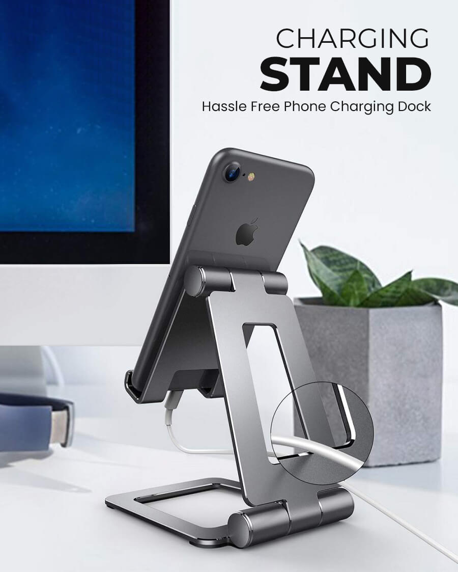 Foldable & Adjustable Mobile Stand