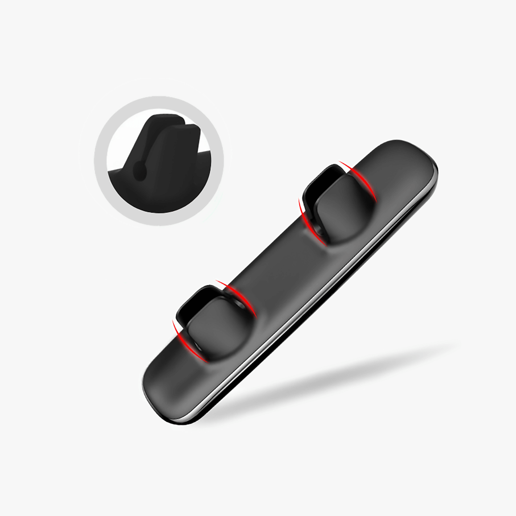 Dual Clip Magnetic  Mobile Holder