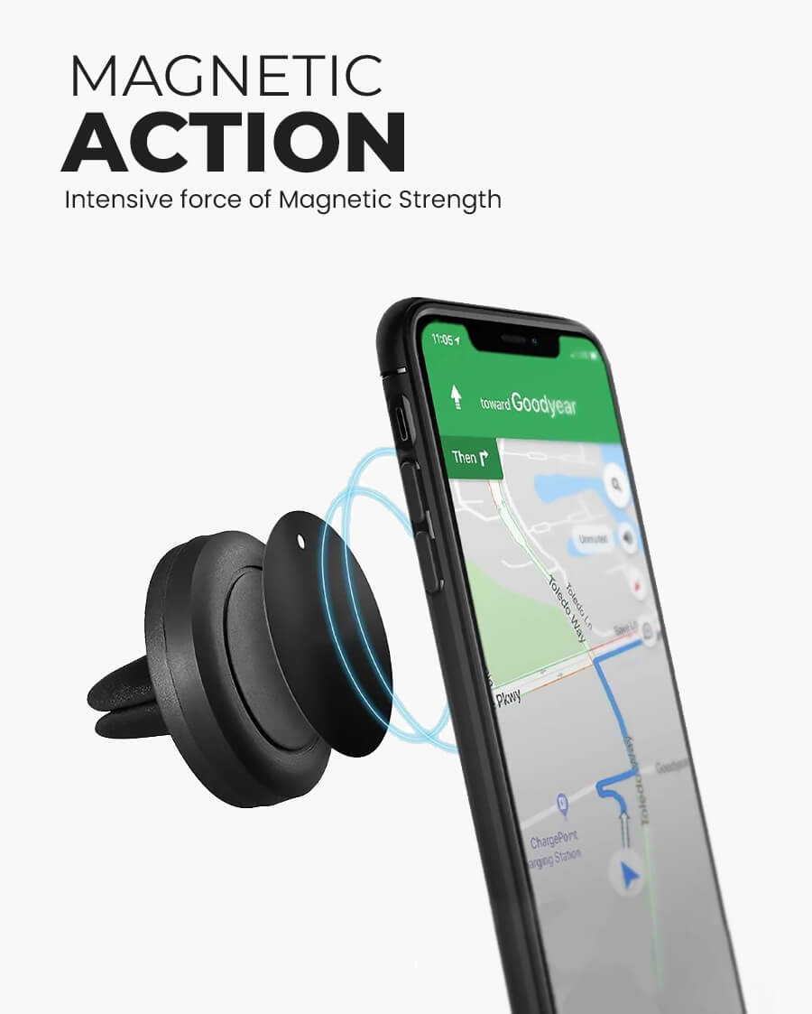 Car Air Vent Magnetic Mount For Mobile - Hiker Store