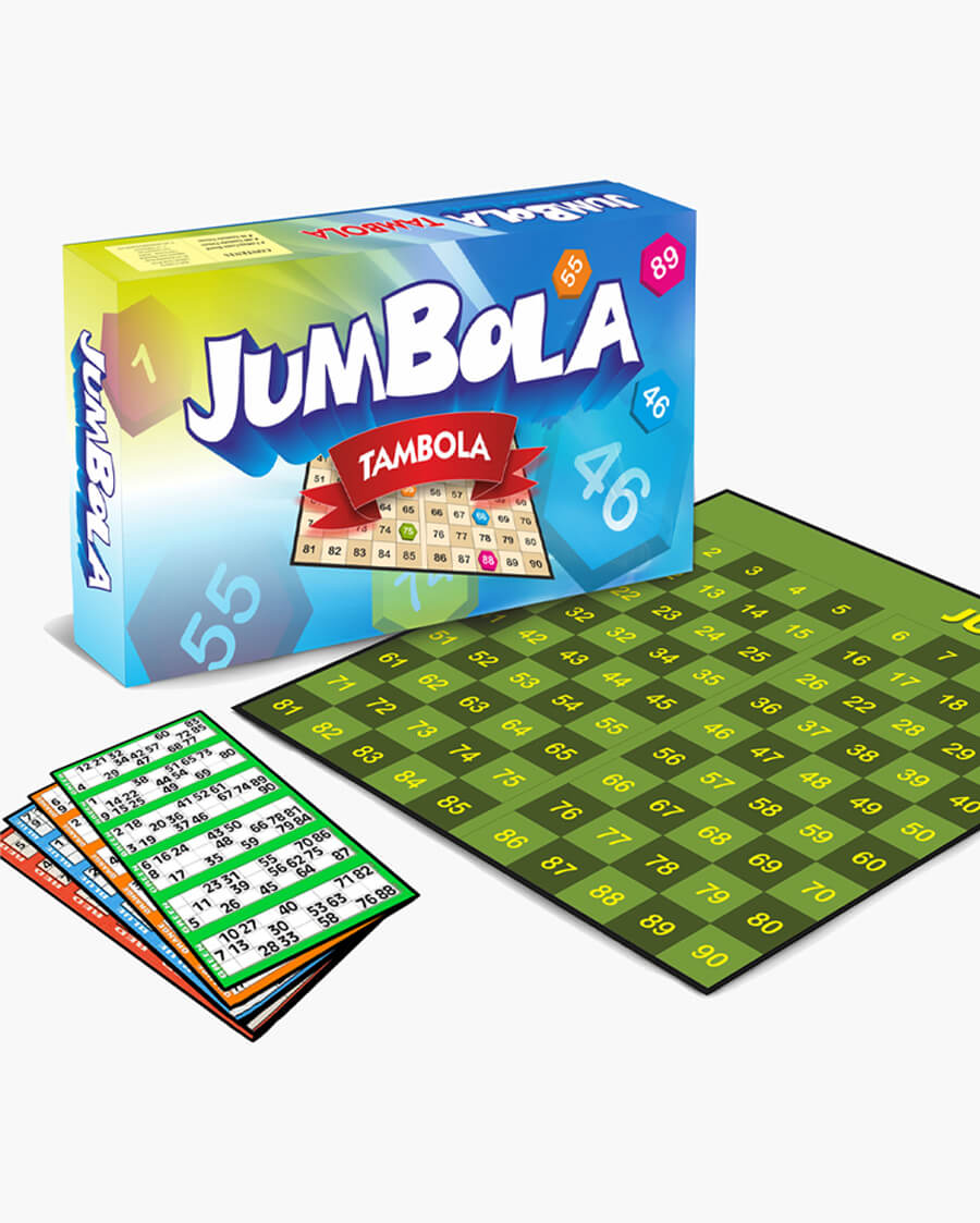Jumbola Tambola Housie Board Game Set with 600 Tickets