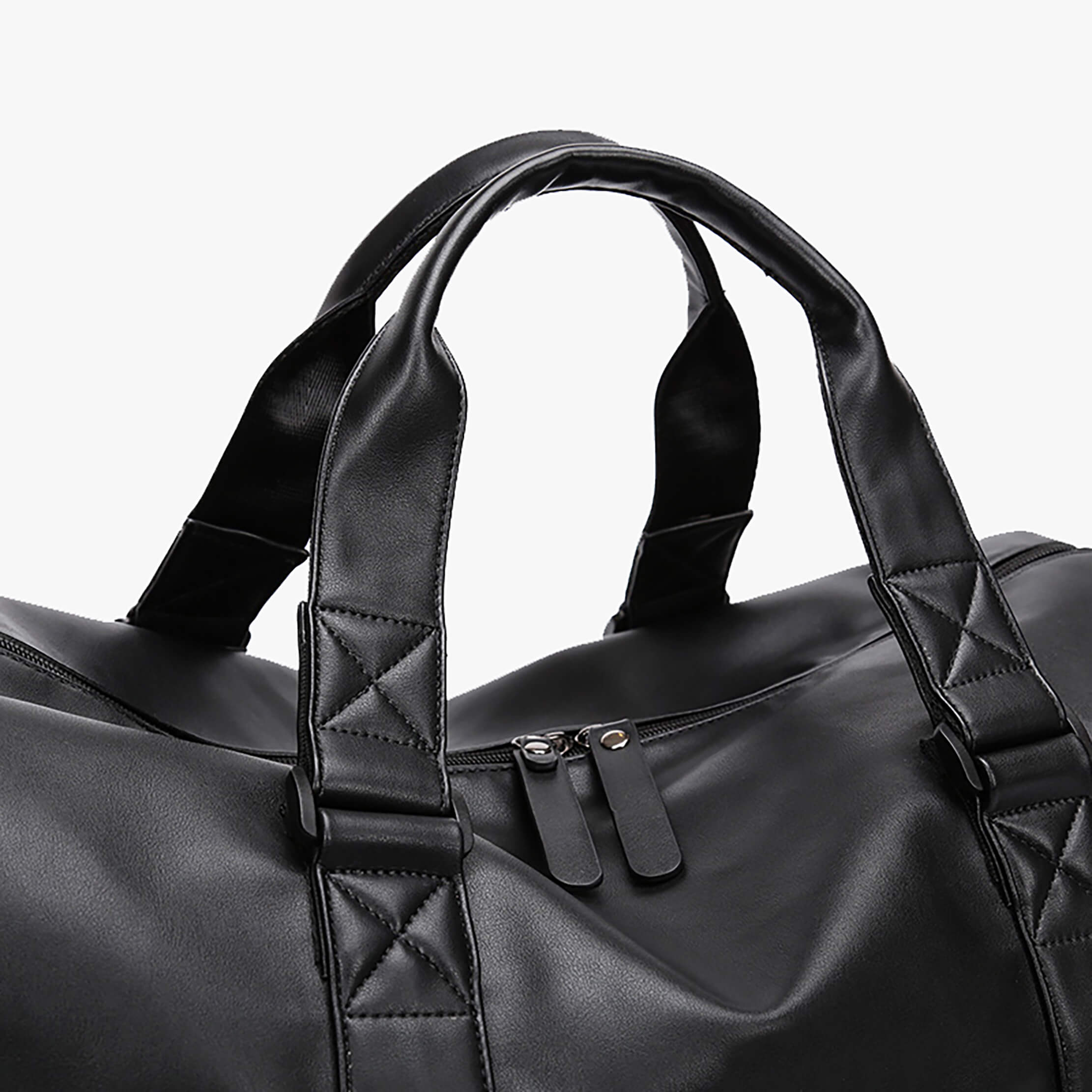 Sports Travel Leather Duffle Bag