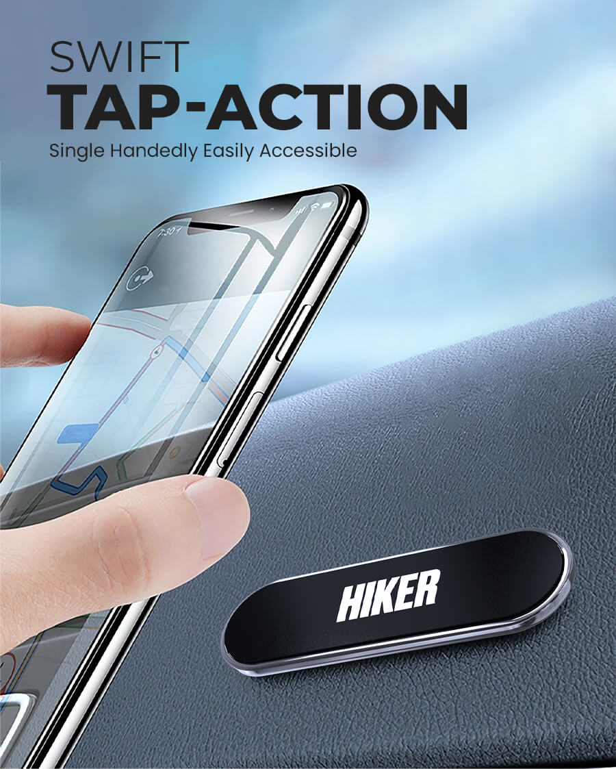 Sleek & Slim Magnetic Car Mount Cell Phone Mobile Holder for Dashboard