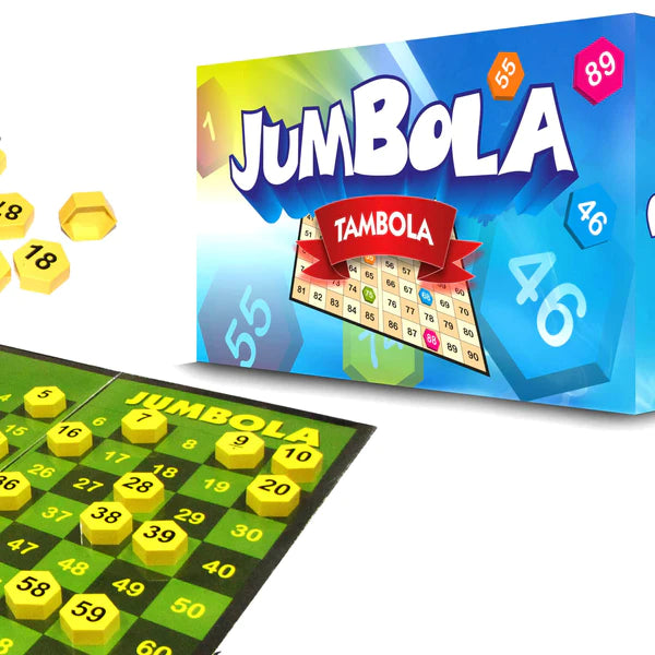 Jumbola Tambola Housie Game Set - Complete Family Entertainment